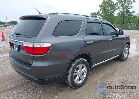 2013 Dodge Durango Crew z USA, uszkodzony, nr VIN 1C4RDJDG3DC692154